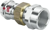 Viega Prestabo acier zingué raccord 3-pièces joint plat FF 22 x 3/4 F