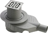 SIPHON DE SOL VIEGA ADVANTIX DN 50 gris synthetique