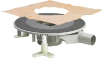 SIPHON DE SOL VIEGA ADVANTIX DN 50 gris synthetique