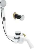 VIDAGE BAIGNOIRE VIEGA MULTIPLEX TRIO F chromé synthetique