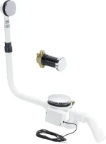 VIDAGE BAIGNOIRE VIEGA ROTAPLEX chromé synthetique