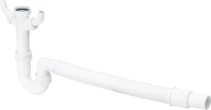 SIPHON TUBULAIRE VIEGA 6/4 X 40 blanc synthetique