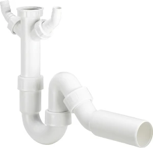 SIPHON TUBULAIRE VIEGA 6/4 X 50 blanc synthetique