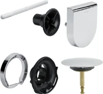 SET DE FINITION VIEGA MULTIPLEX TRIO chromé modèle 6170.0