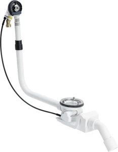 VIDAGE BAIGNOIRE VIEGA ROTAPLEX blanc synthetique