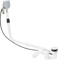 VIDAGE BAIGNOIRE VIEGA MULTIPLEX TRIO chromé synthetique