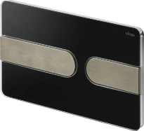 PLAQUE DE COMMANDE VIEGA VISIGN FOR STYLE23 noir profond synthetique