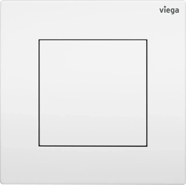 PLAQUE DE COMMANDE URINOIR VIEGA VISIGN FOR STYLE21 blanc alpine synthetique