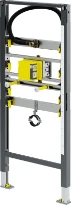 ELEMENT DE MONTAGE URINOIR VIEGA PREVISTA DRY 50 cm - antracite acier 112 - 130 cm