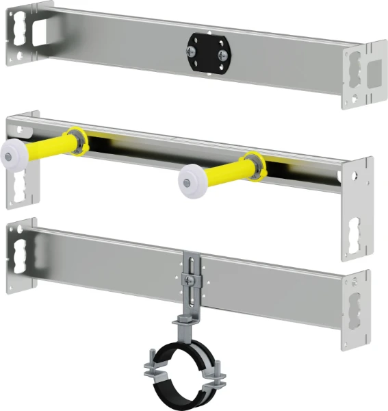 CONSOLE VIEGA 42 cm - antracite acier
