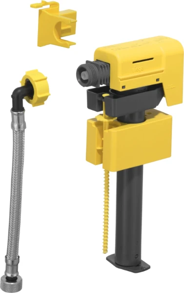 Viega WSS robinet à flotteur - gris/jaune