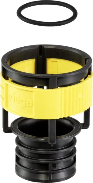 SUPPORT DE CLOCHE VIEGA jaune synthetique