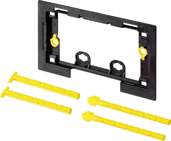 PLAQUE FIXATION VIEGA VISIGN FOR STYLE24 noir synthetique