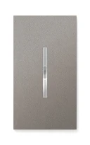 Fiora Privilege receveur de douche 1000 x 800 x 25 mm - texture pizarra gris cendré - écoulement centrale