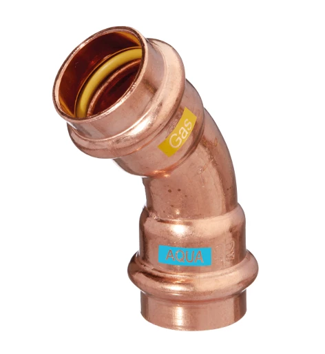 ProOne Combiline Aquagas coude 45° FF 15 x 15 mm (profil V)
