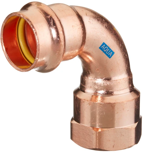 ProOne Combiline Aquagas coude de transition 90° FF 18 x 1/2 F (profil V)