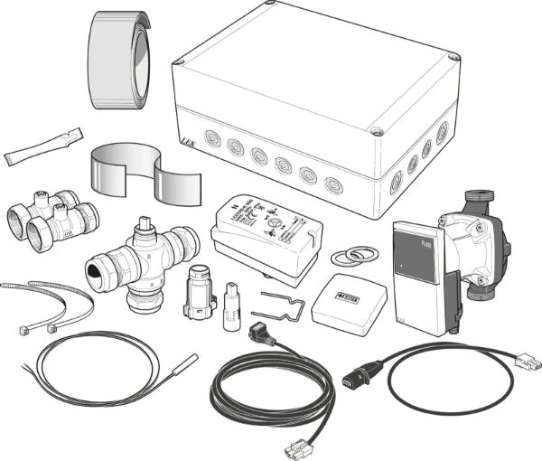 SET NIBE ACS 310 kit d?extension pour rafraîchir actif
