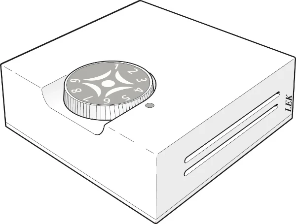 THERMOSTAT NIBE RG 10 thermostat avec compensation de température
