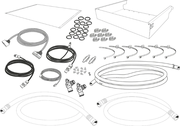 SET NIBE DKI 10 kit de raccordement
