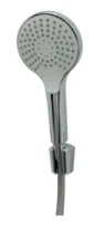 Procasa Push douchette avec flexible 1250 mm et support mural - chromé