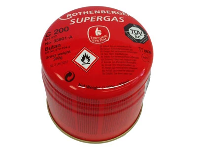 Rothenberger cartouche gaz c200 supergaz avec système de sécurité; version A