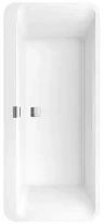 Villeroy & Boch Squaro Edge 12 bad ovaal quaryl 1800 x 800 mm - blanc
