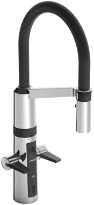 MELANGEUR DE CUISINE ELECTRONIQUE HANSA HANSAFIT chromé infrarouge - 120° pivotant