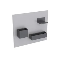 WANDCONSOLE MAGNETIQUE GEBERIT ACANTO 449 - 75 o 388 ! sable façade en verre