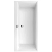 Villeroy & Boch Squaro Edge 12 baignoire quaryl 1800 x 800 mm - blanc