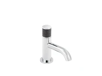 RVB Docks robinet eau froide - bec 96 mm - chrome avec pierre bleue