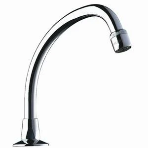 BEC D'ECOULEMENT DELABIE 1/2 M modele haute orientable-saillie 150 mm-a/mousseur-pour lavabo