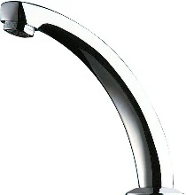BEC D'ECOULEMENT DELABIE TEMPOSTOP 1/2 M saillie 140 mm -fixation renforcee -a/mousseur