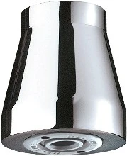 DOUCHE DE TETE DELABIE GYM 1/2 F anti-vandalisme montage au plafond - mousseur - debit 6l/min