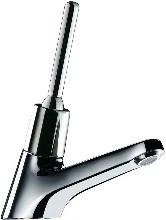 ROBINET DE LAVABO DELABIE TEMPOSTOP 1/2 M chromé temporise - saillie 120 mm - avec poignee