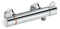 THERMOSTAT DE DOUCHE DELABIE SECURITHERM avec manette ergonomique - diam du corps 46 mm