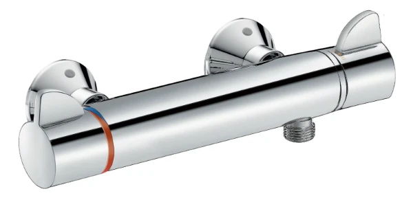 THERMOSTAT DE DOUCHE DELABIE SECURITHERM avec manette ergonomique - diam du corps 46 mm