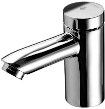 Schell Petit zelfsluitende wastafelkraan 1/2 - chroom - regelbare looptijd