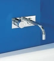 MELANGEUR VOLA chromé modèle mural,bec fixe,saillie 160mm