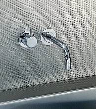 Vola 911 robinet eau froide mural - bec fixe 160 mm - chrome - avec rosaces