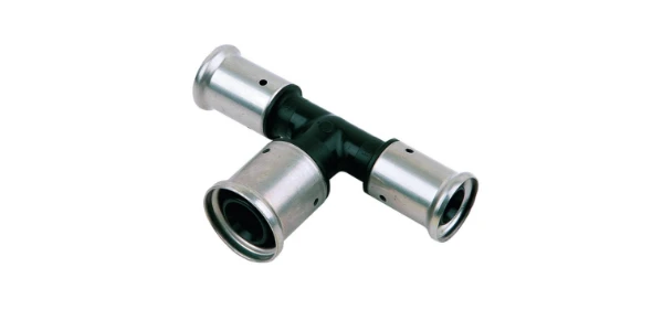 Henco PVDF pers verloop T-stuk 90° FFF 16 x 20 x 16 mm