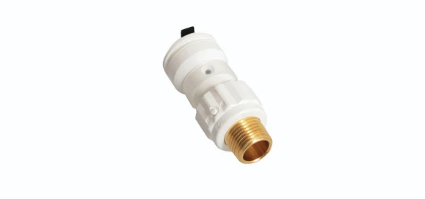 Henco Vision puntstuk MF 20 x 3/4 M - wit