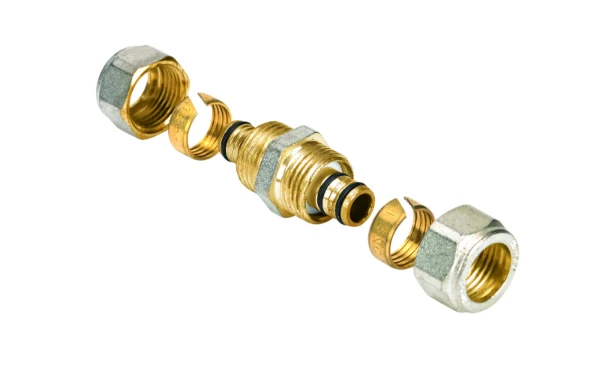 Henco laiton à visser manchon FF 16 x 16 mm