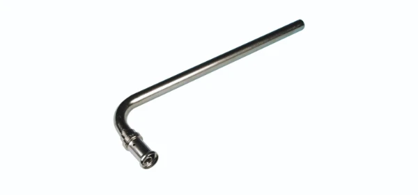 HENCO ALIMENTATION RADIATEUR NICKELÉ 300MM TUBE DE CUIVRE 16X15CU
