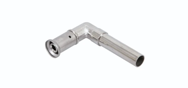HENCO MANCH,SERTIR AVEC TUBE CUIVRE SOUDÉ,COUDE 16X15CU 227/200MM