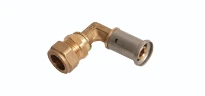HENCO COUDE HENCO À SERTIR X TUBE DE CUIVRE MANCHON À VISSER 16X15