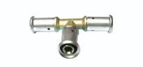 Henco laiton à sertir té 90° FFF 26 x 26 x 26 mm