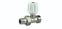HENCO VANNE RADIATEUR 1/2  AVEC RACCORDEMENT EK 3/4 ,DROIT