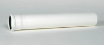 Ubbink Rolux parallel luchttoevoer verlengstuk diam 80mm, lengte 2000mm PP120 wit