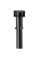 Ubbink Multivent K passage toiture ventilation (longueur 1100mm) 166 mm - RAL 7016 gris anthracite - avec réticule