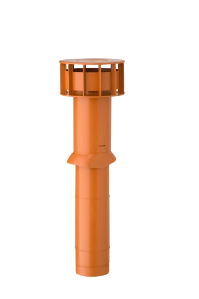 Ubbink Multivent ventilatie dakdoorvoer diam 131/750mm terracotta
